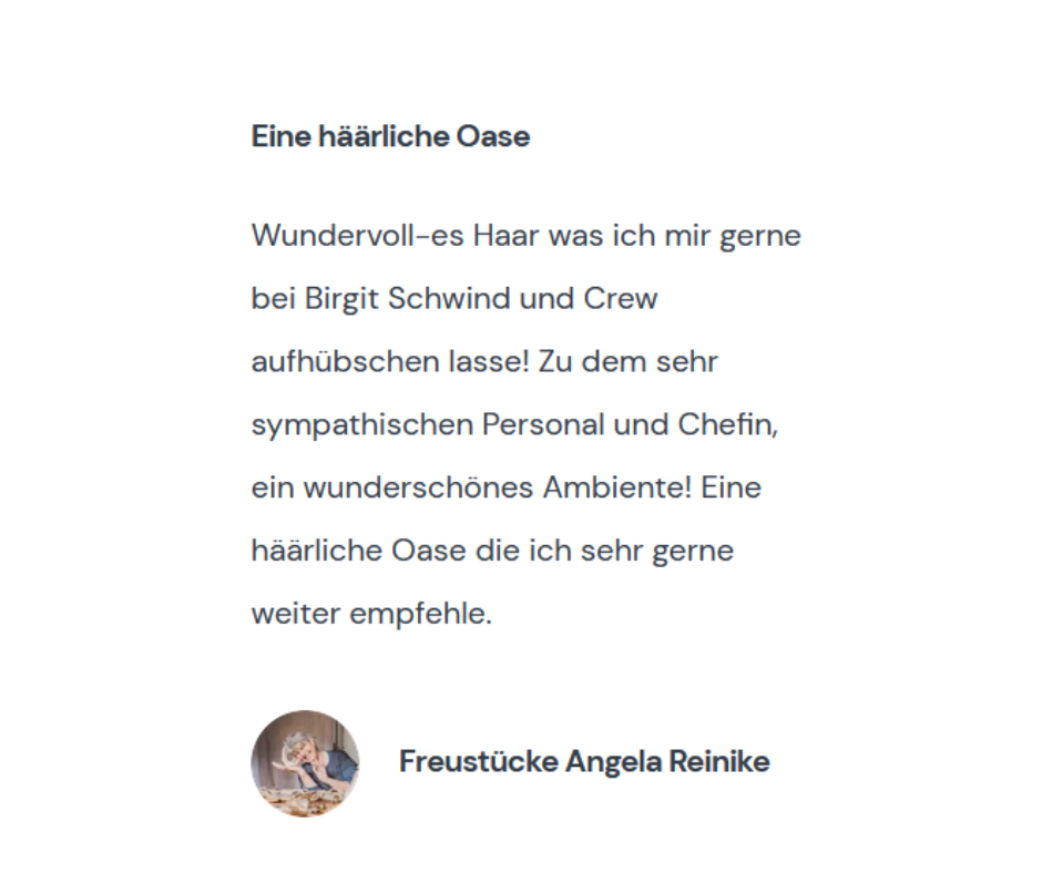 Feedbacks: Das sagen unsere Kunden